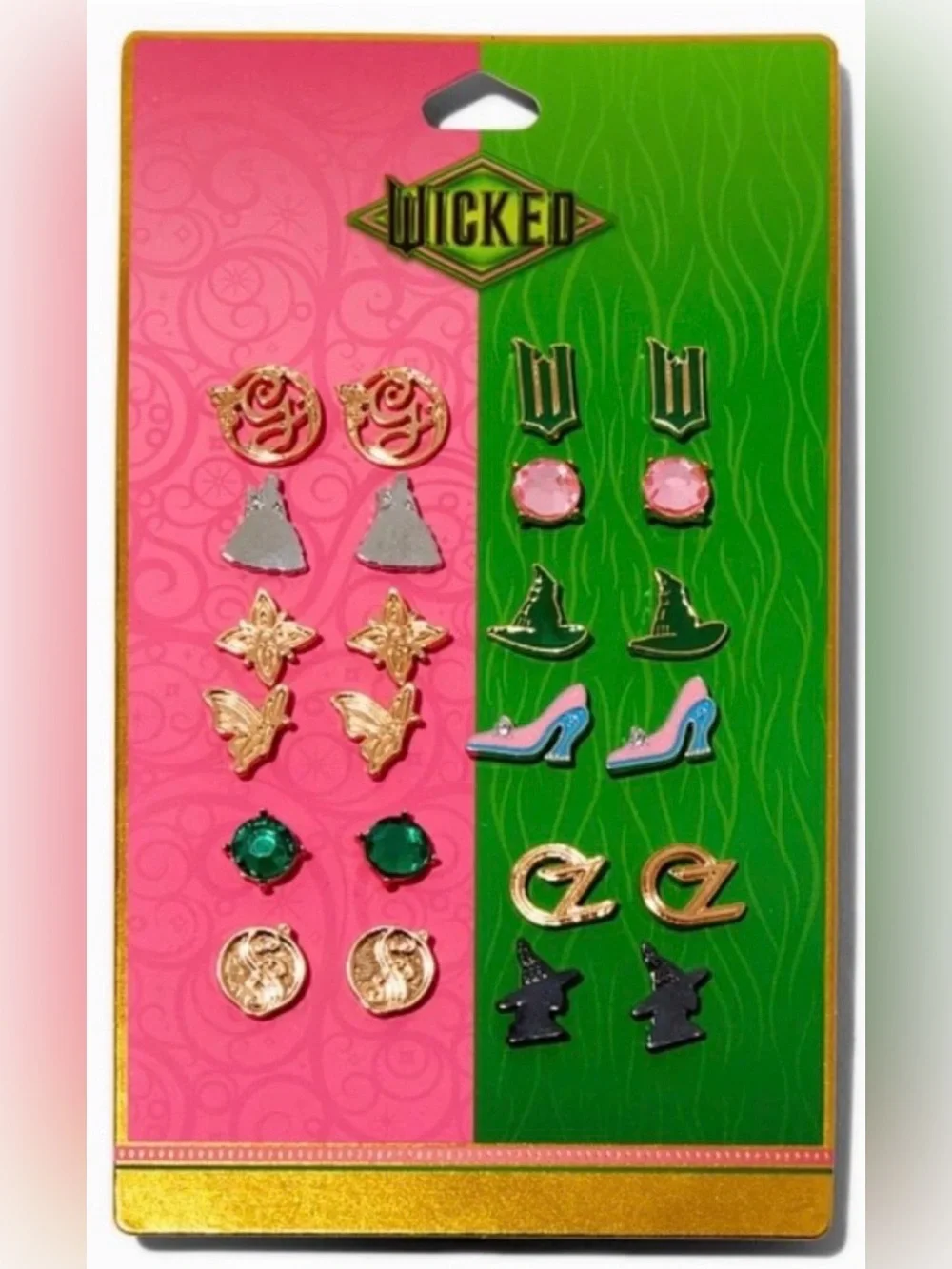 Wicked themed Enamel Stud Earring Set from Clair’s